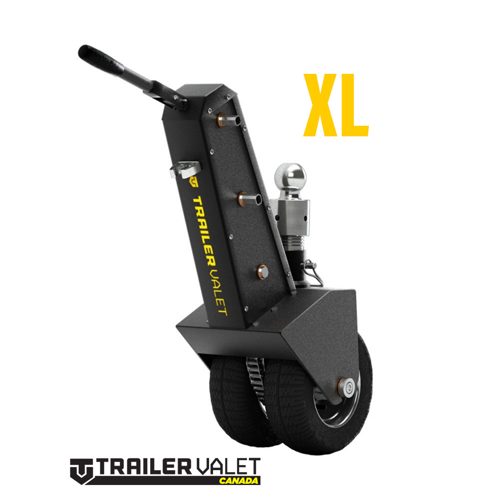 thumbnail interactive-video image 1 of Trailer Valet Replacement Hand Crank For 5X Model - Manual Trailer Mover Handle (Black) 1 of 6